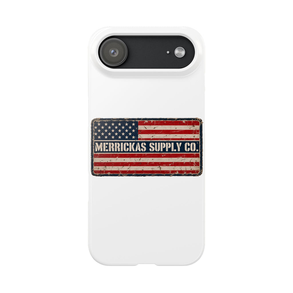 Merrickas American Flag Patch Phone Case