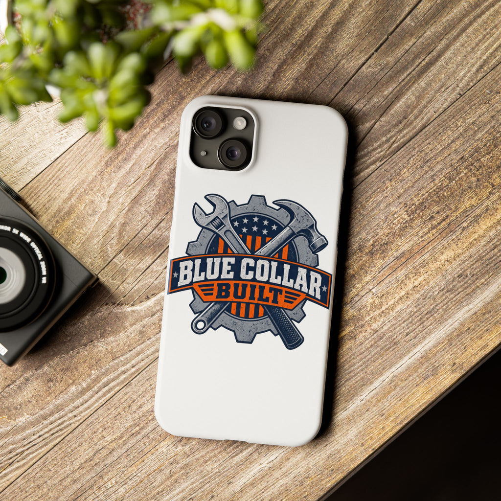 Blue Collar Built Phone Case