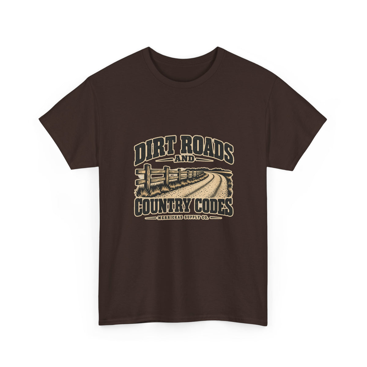 Dirt Roads And Country Codes Classic Tee
