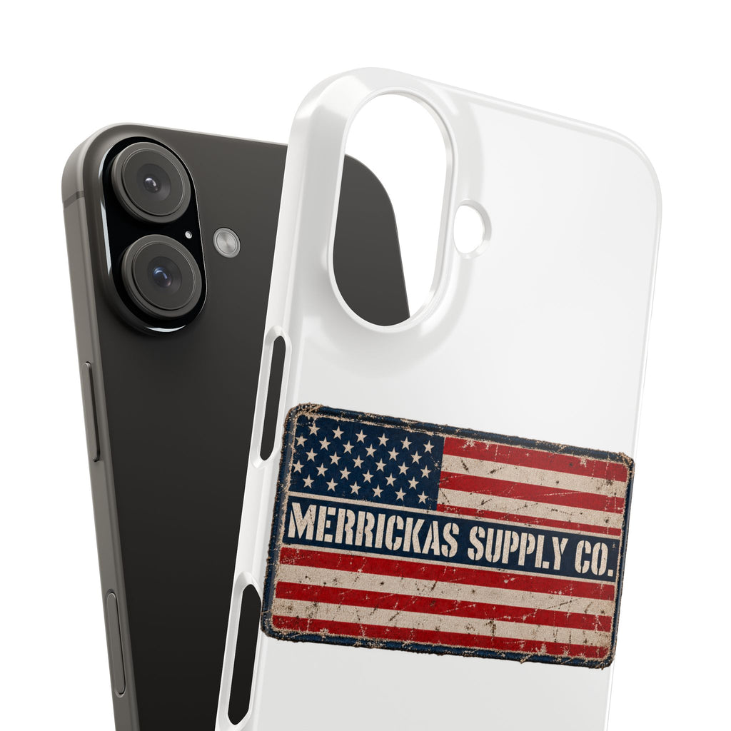 Merrickas American Flag Patch Phone Case