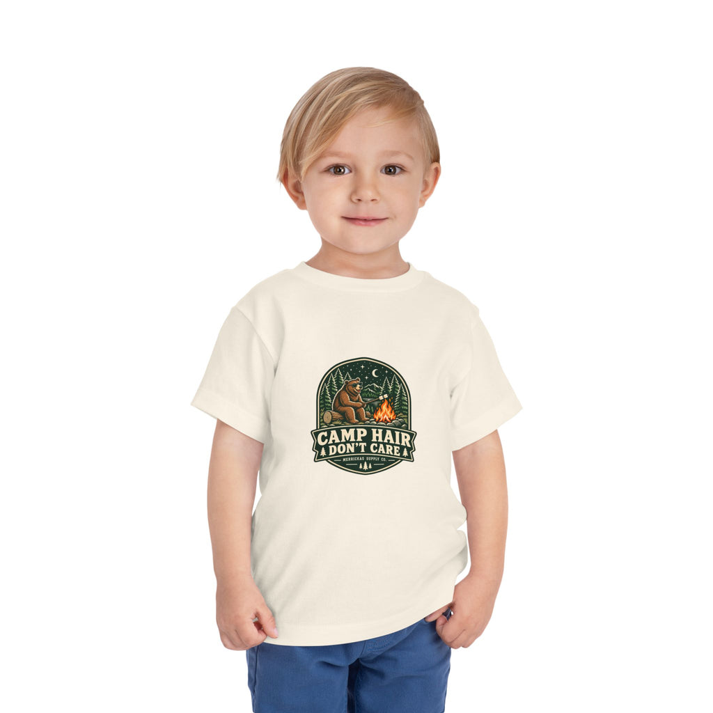 Camp Hair Don't Care Toddler Tee