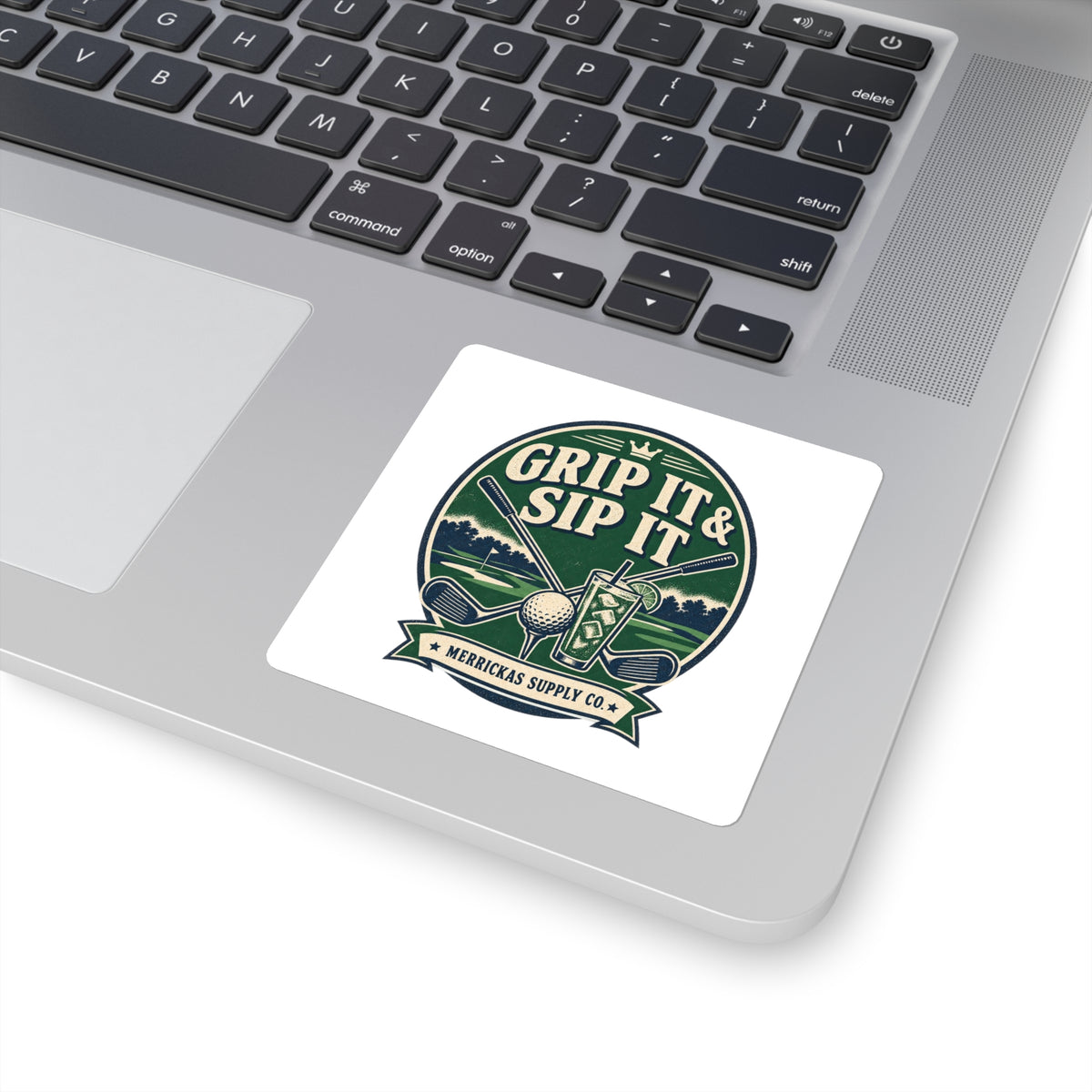 Grip It & Sip It Sticker
