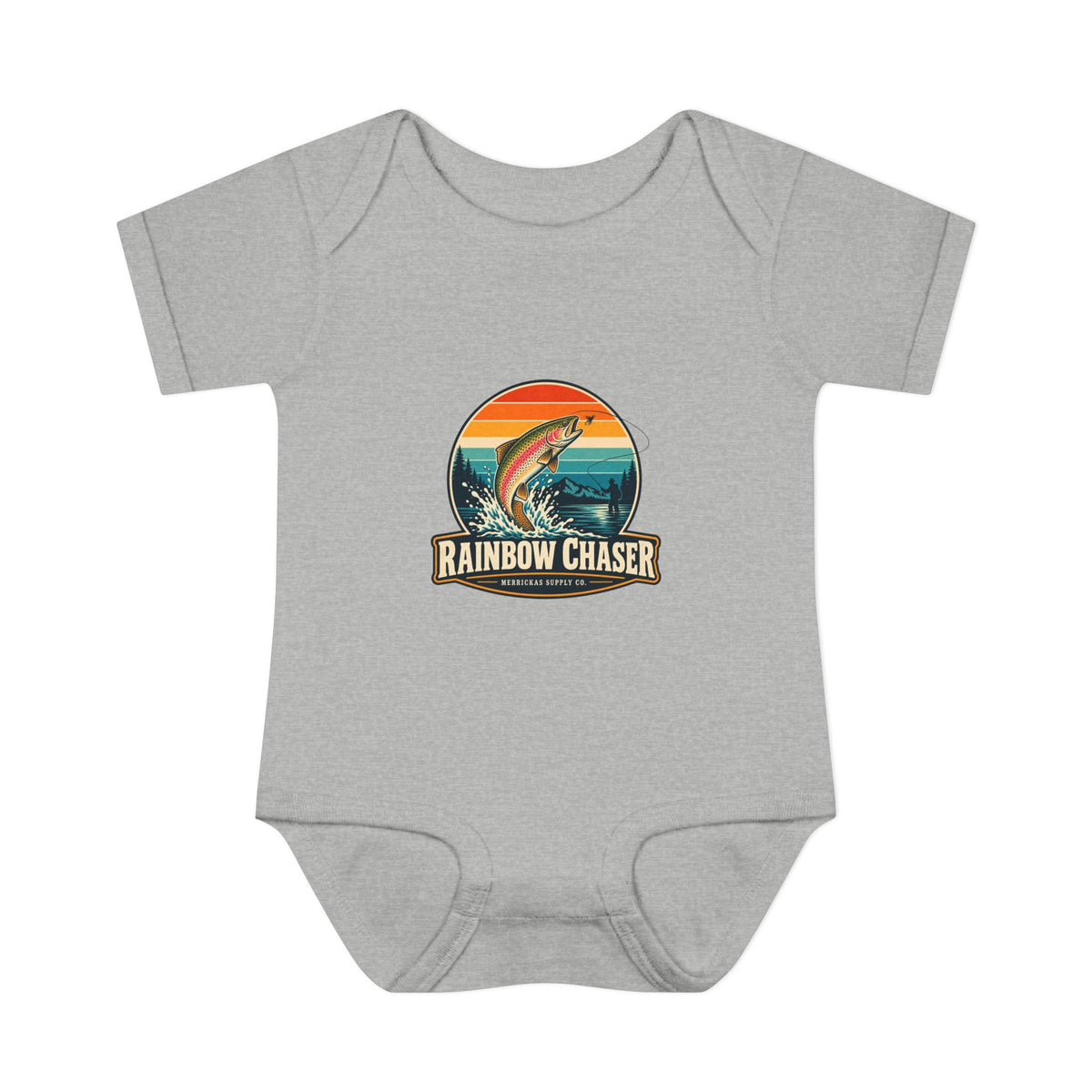 Rainbow Chaser Baby Onesie