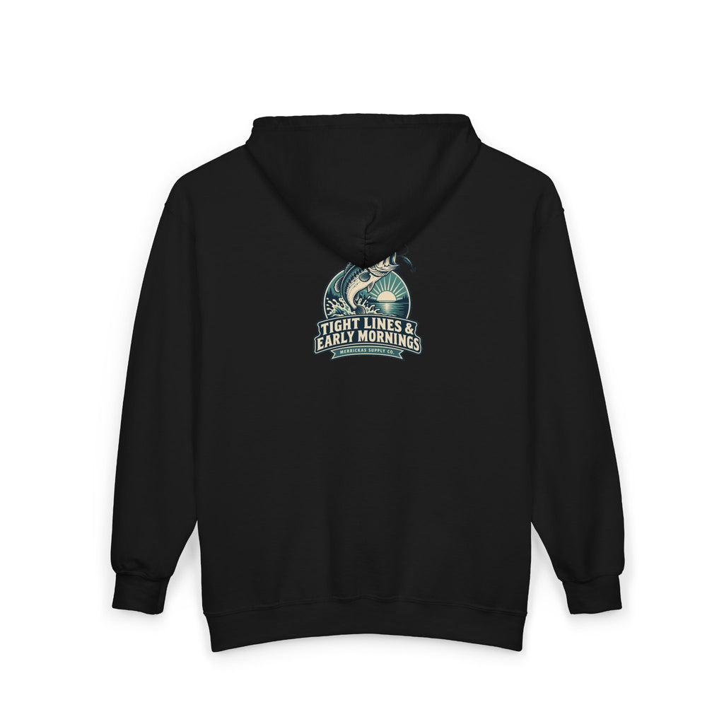 Tight Lines & Early Mornings Zip Hoodie