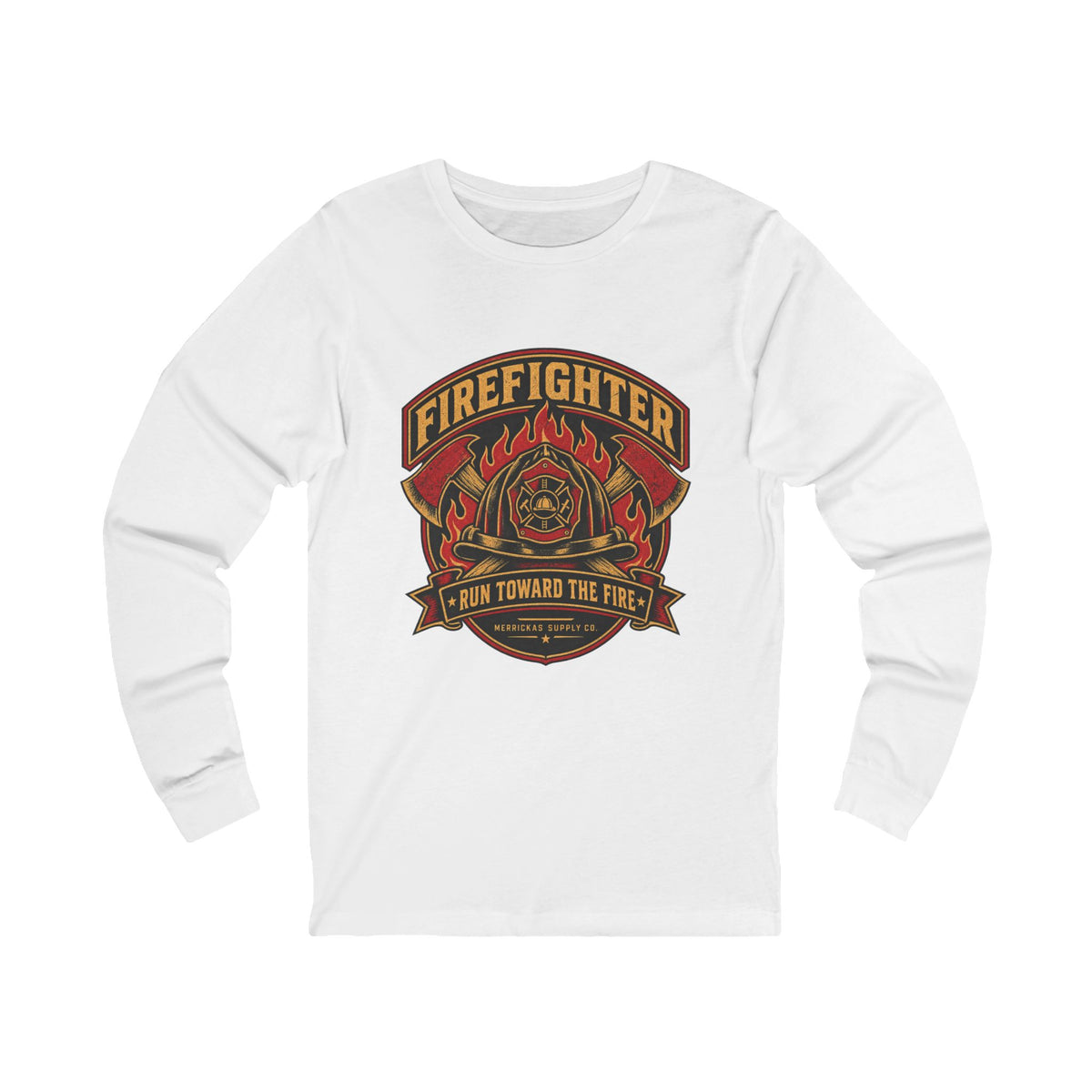 Run Toward The Fire Long Sleeve Tee