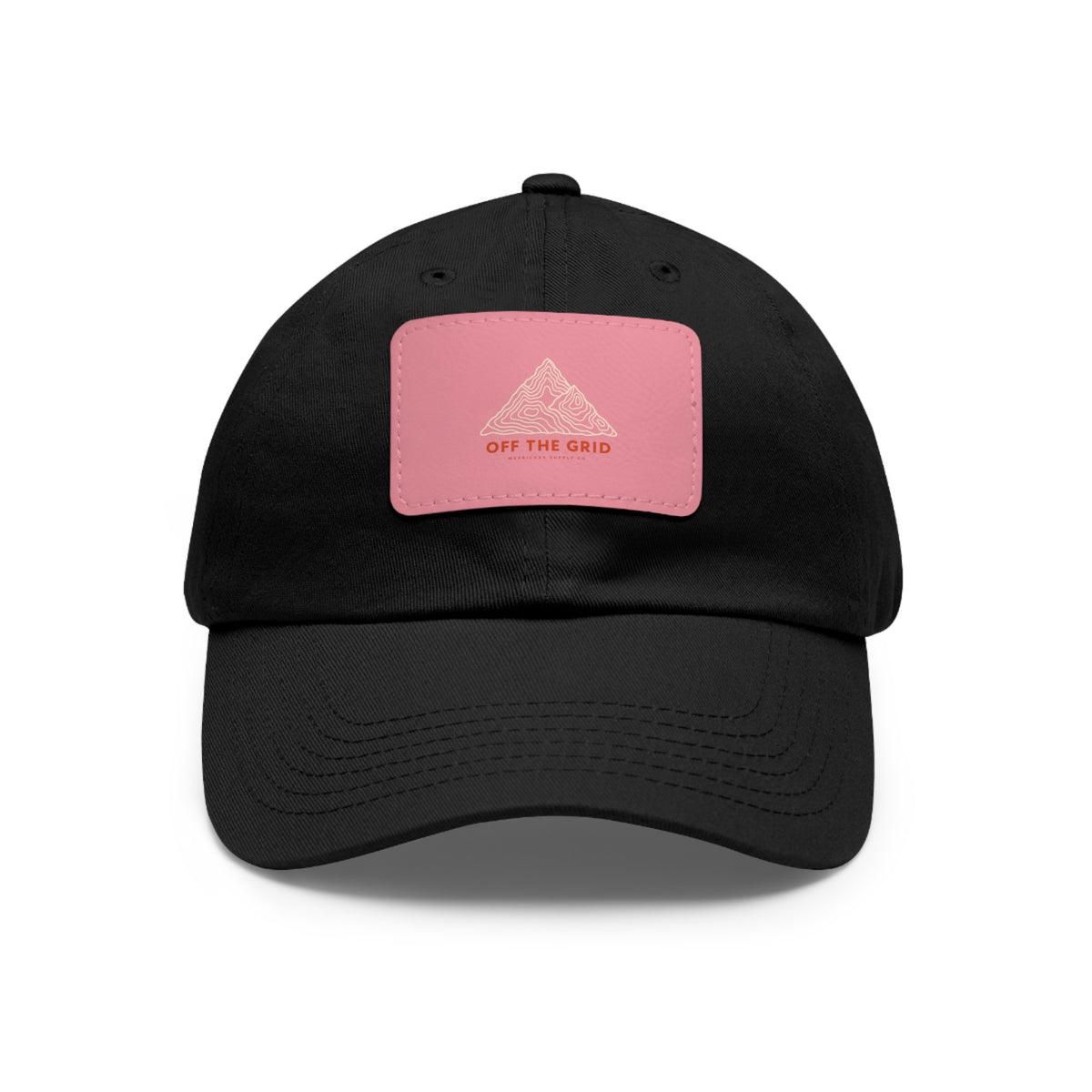 Off The Grid Leather Patch Dad Hat