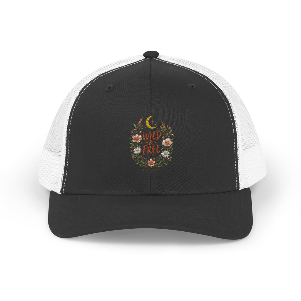 Wild & Free Snapback Trucker Cap