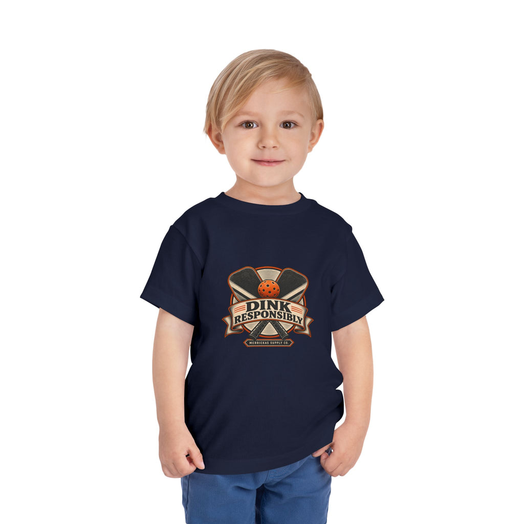 Dink Responsibly Toddler Tee