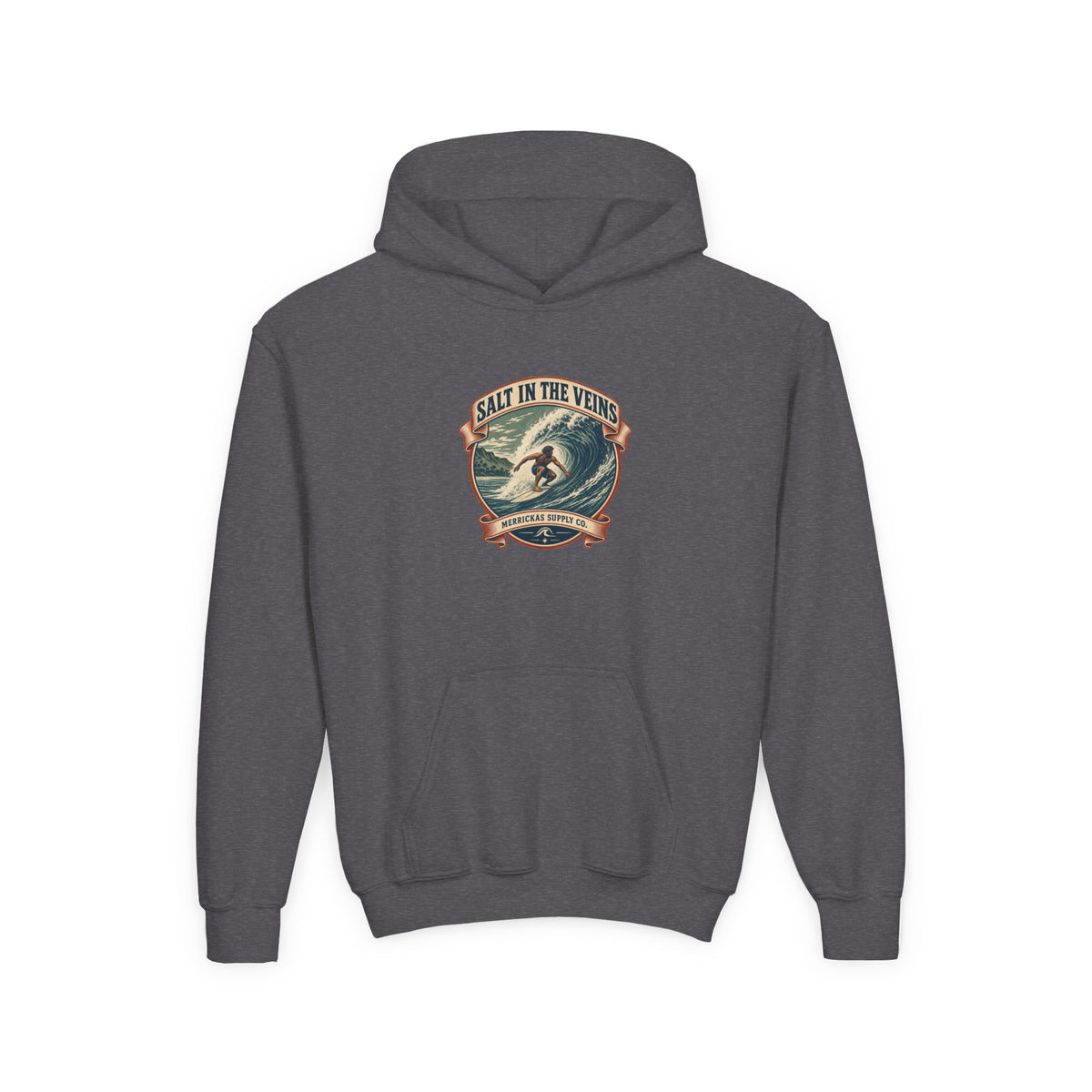 Salt In The Veins Youth Hoodie