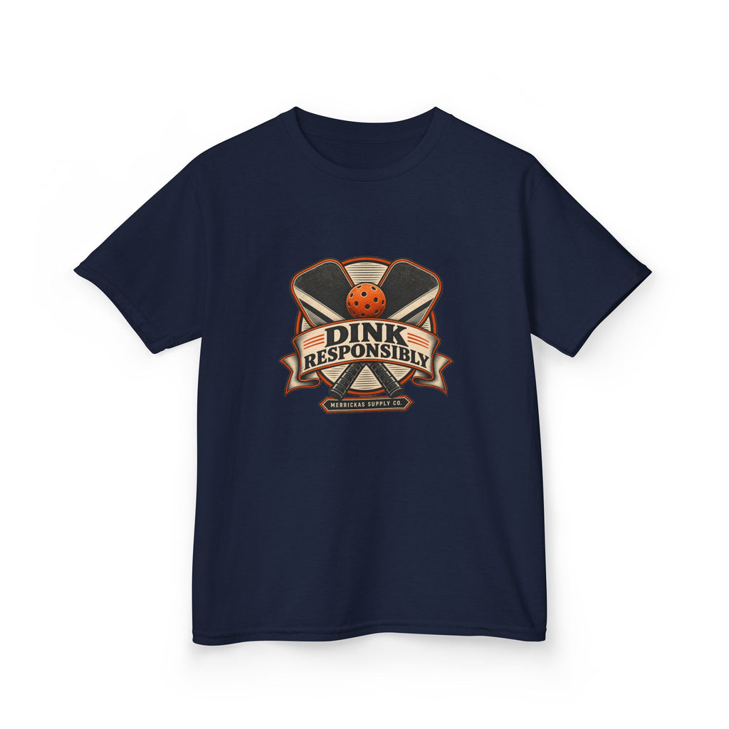 Dink Responsibly Kids Tee