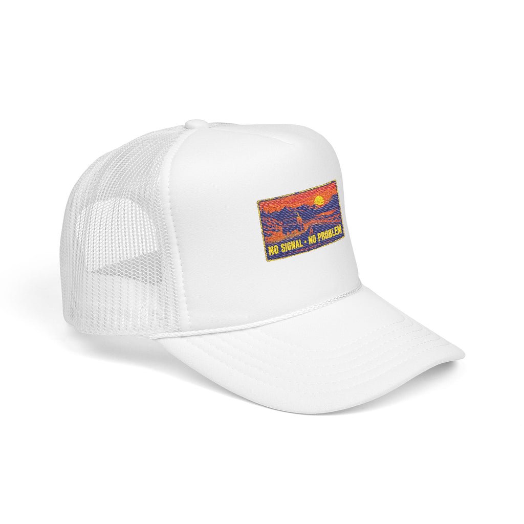 No Signal No Problem Foam Trucker Hat