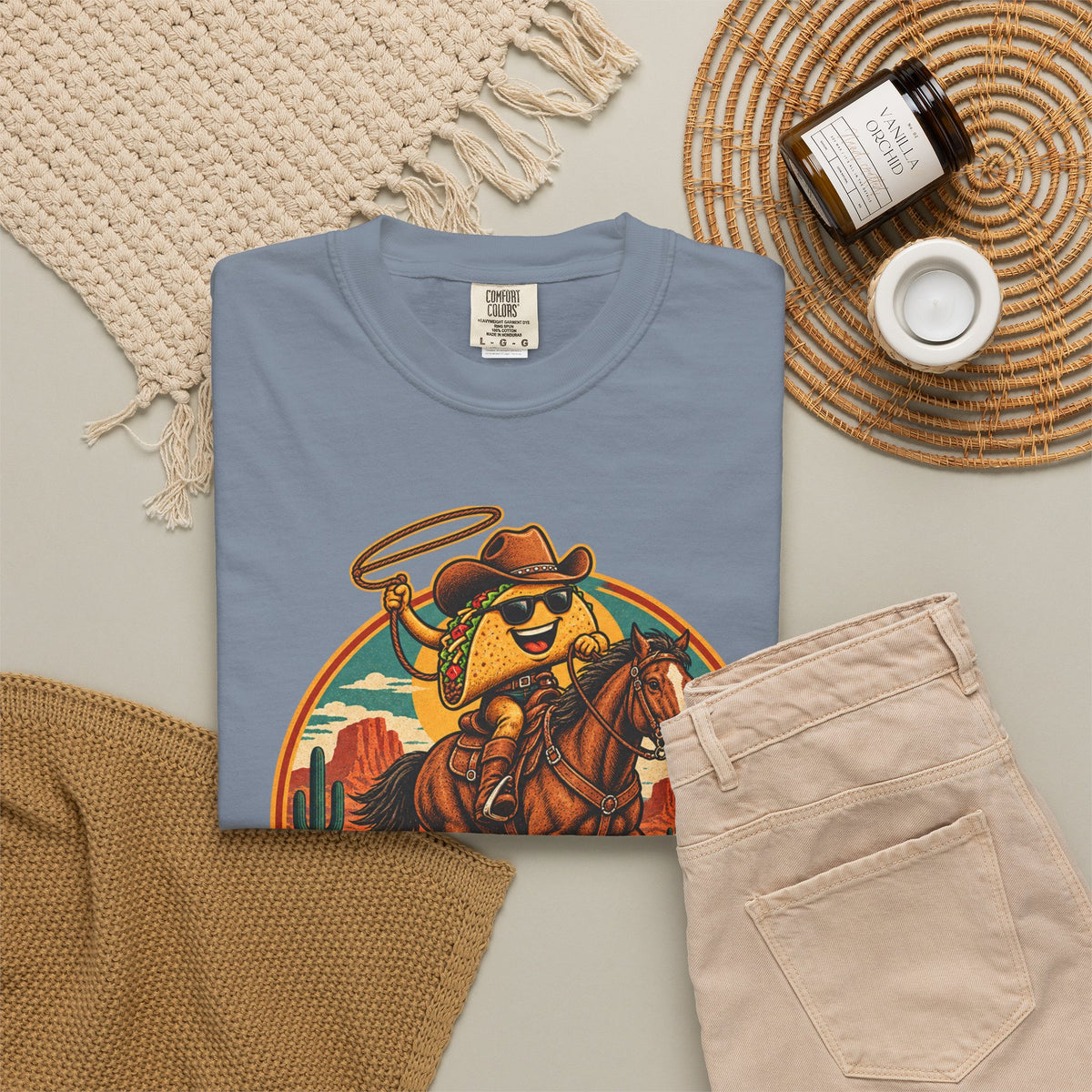 Taco Tuesday Crew Garment-Dyed Tee