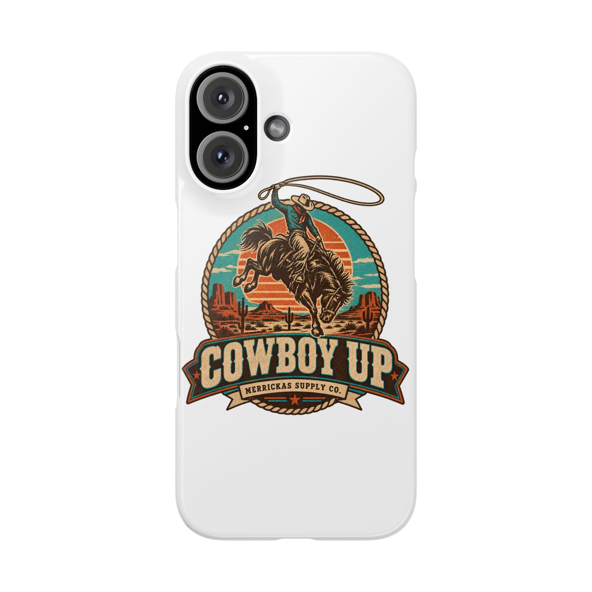 Cowboy Up Phone Case
