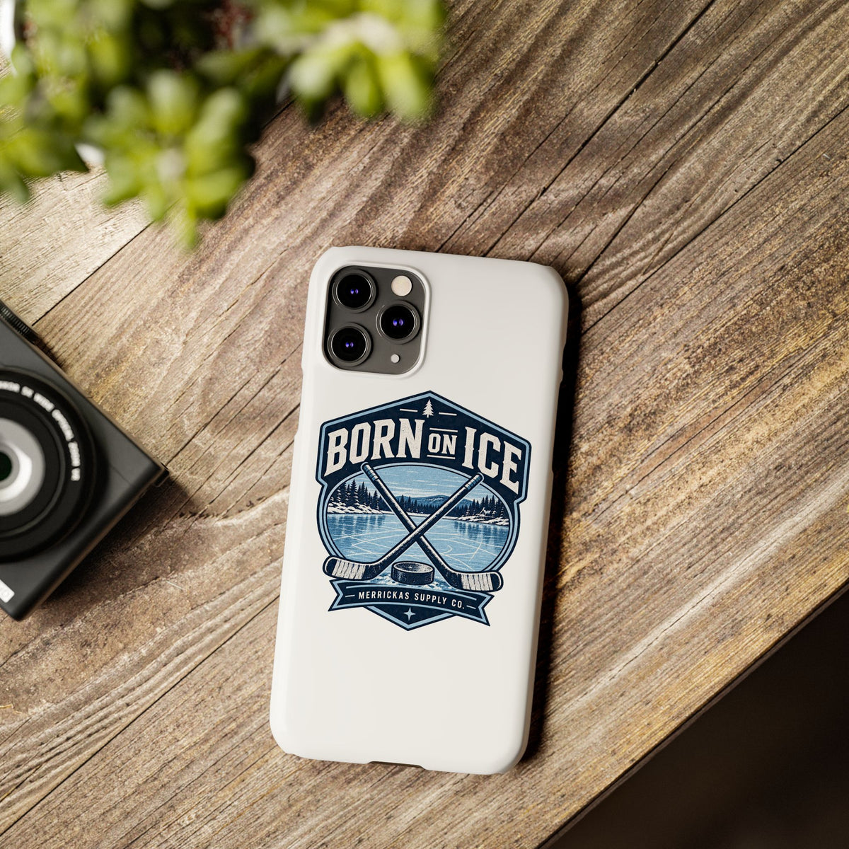 Born On Ice Phone Case