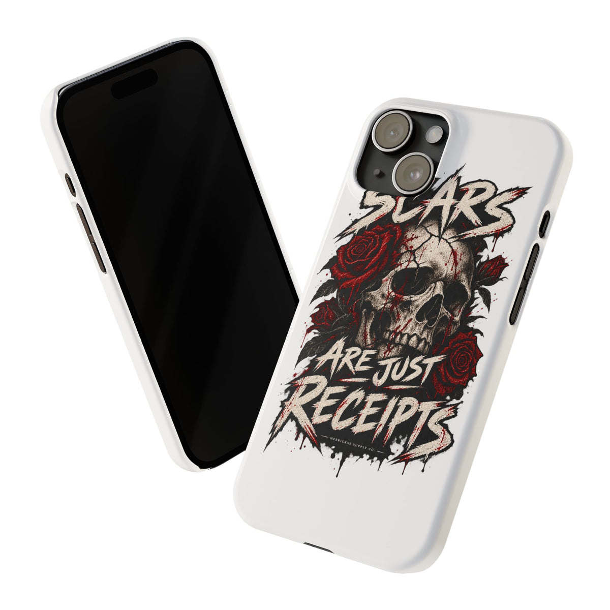 Scars Are Just Receipts Phone Case
