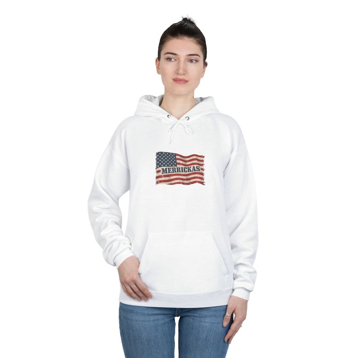 Merrickas Flag Heavyweight Hoodie