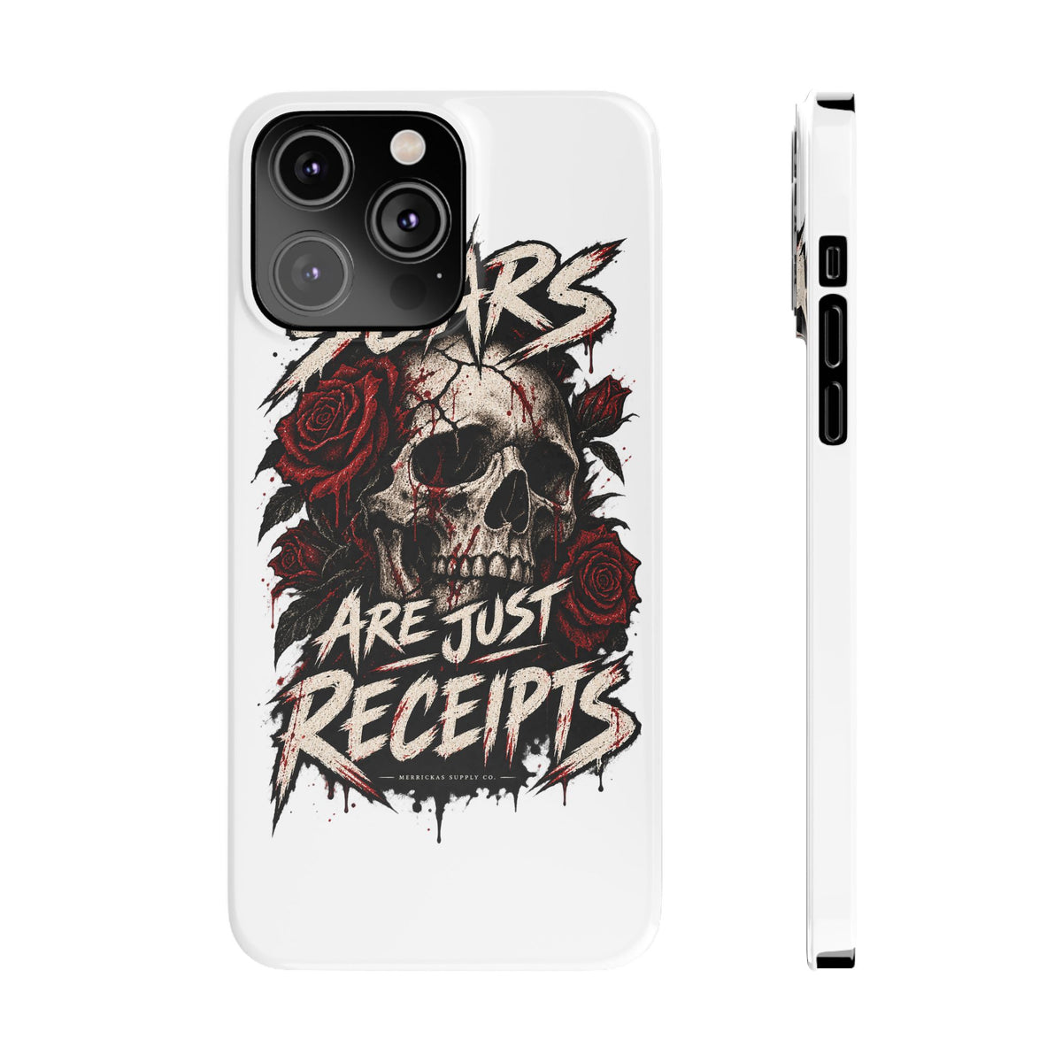 Scars Are Just Receipts Phone Case
