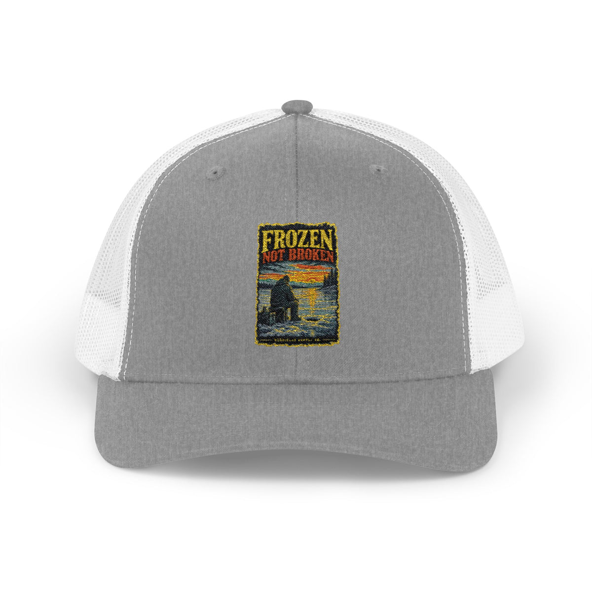 Frozen Not Broken Snapback Trucker Cap