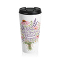 Bloom Where You Were Planted Anyway Travel Mug