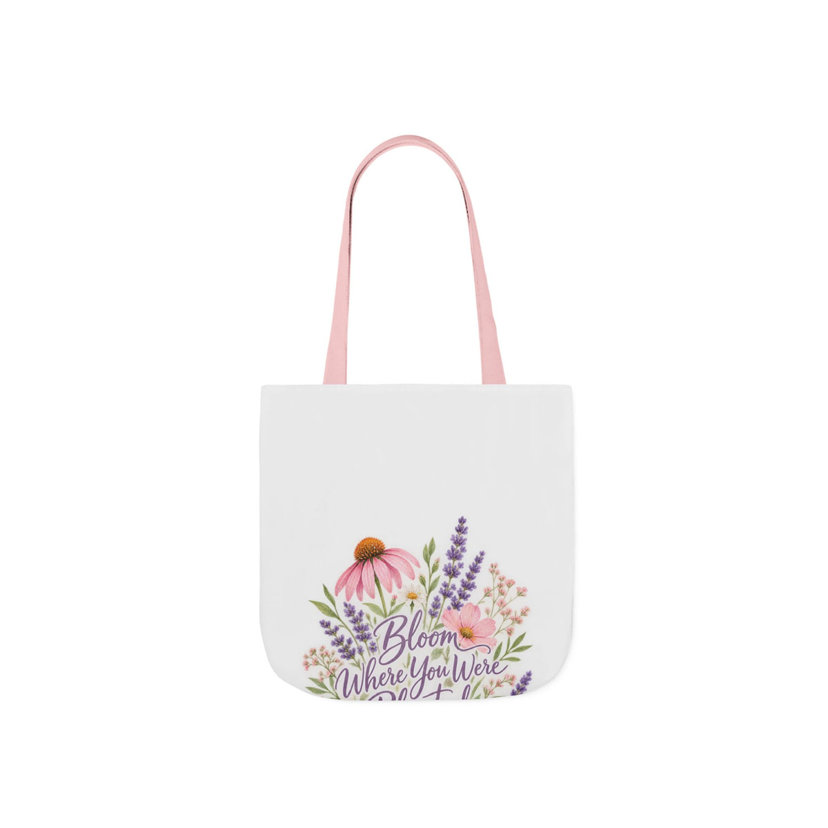 Bloom Where You Were Planted Anyway Canvas Wall Art