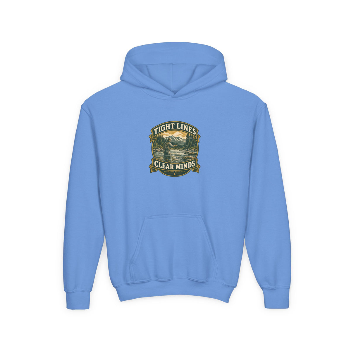 Tight Lines Clear Minds Youth Hoodie
