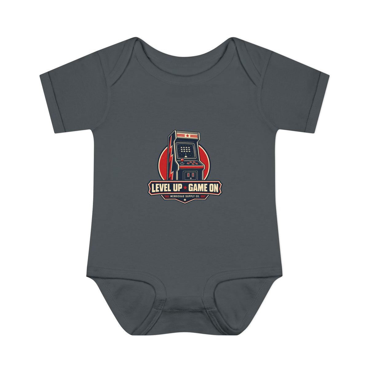 Level Up Game On Baby Onesie