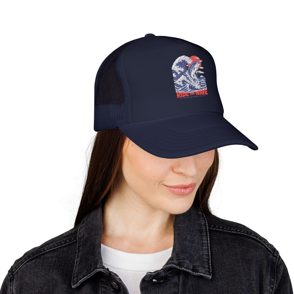 Ride The Wave Foam Trucker Hat