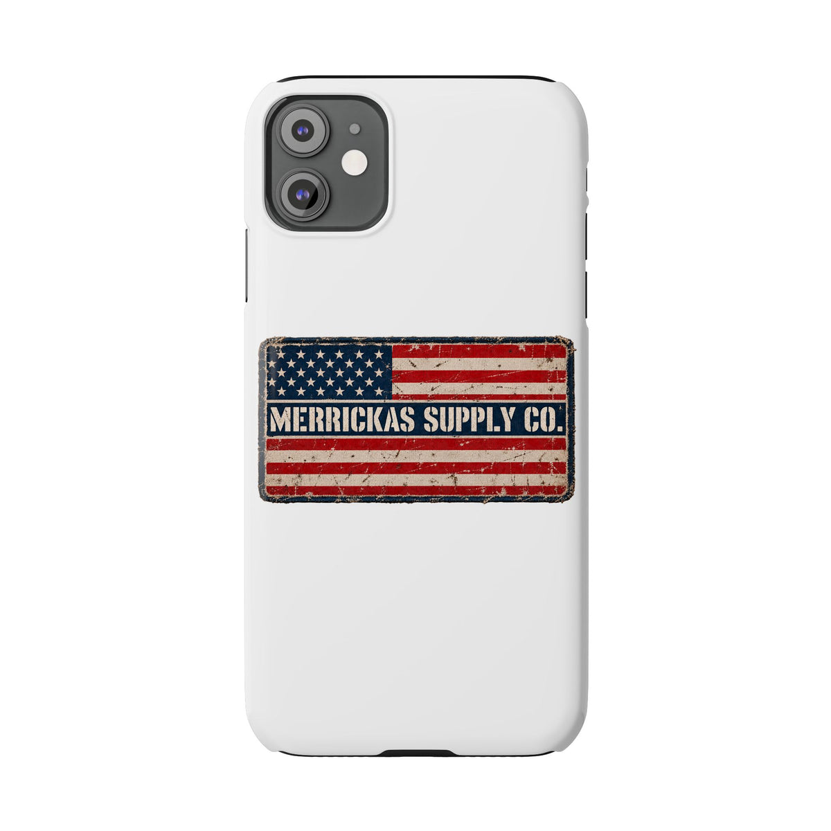Merrickas American Flag Patch Phone Case