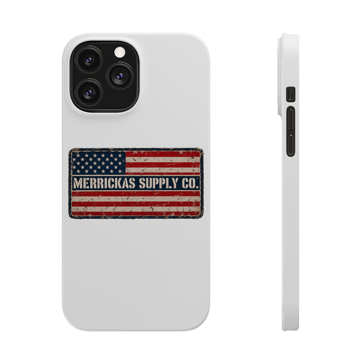 Merrickas American Flag Patch Phone Case