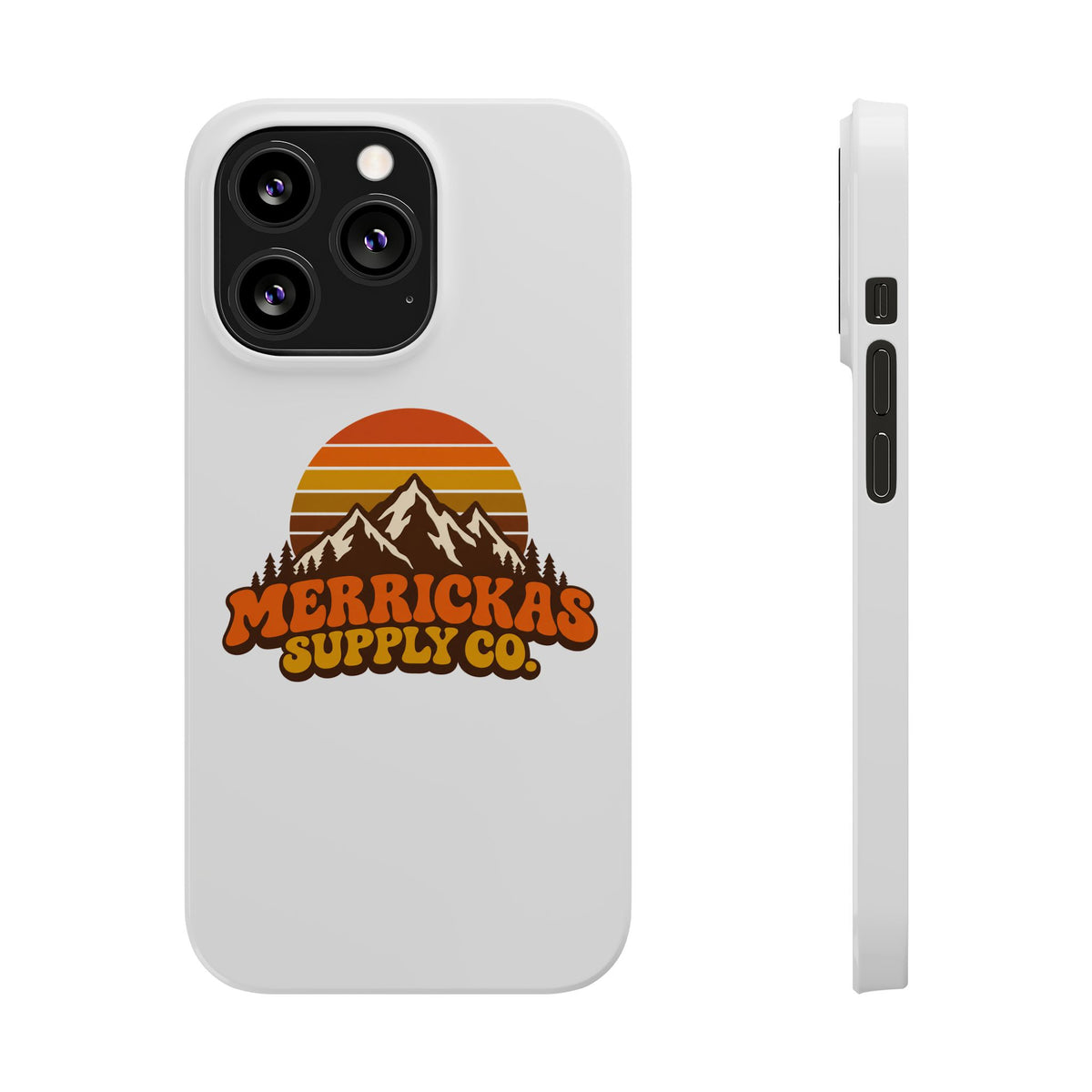 Merrickas Retro Sunset Mountain Phone Case