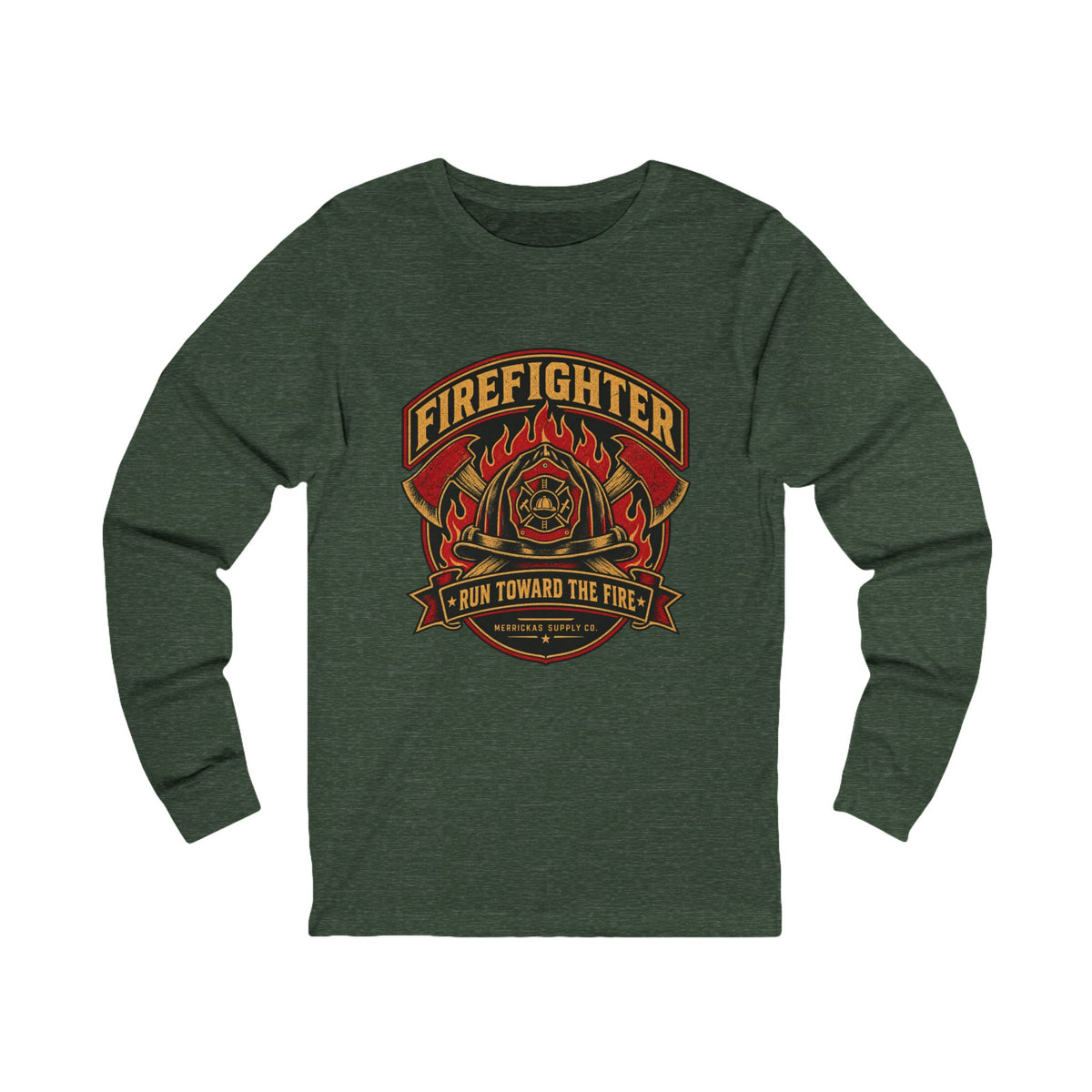 Run Toward The Fire Long Sleeve Tee