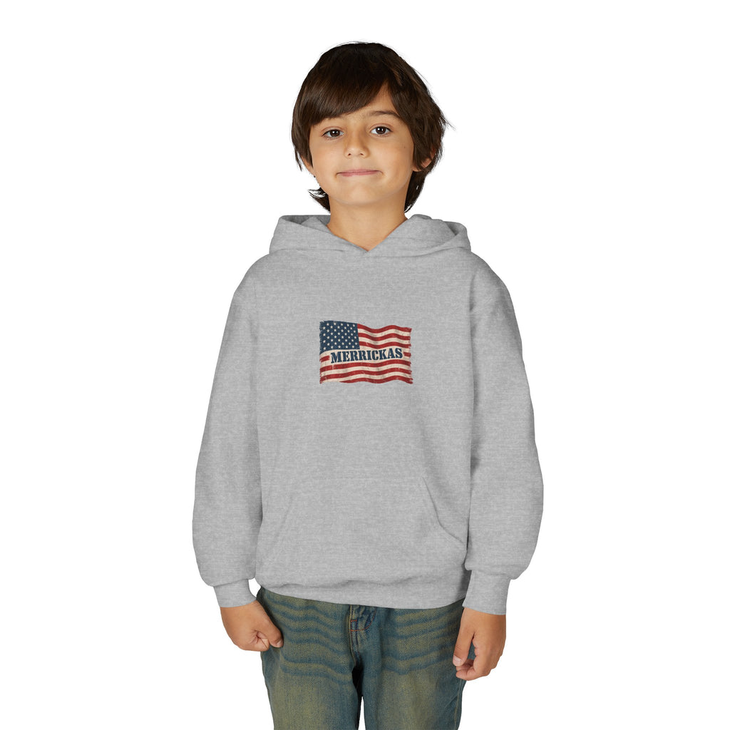 Merrickas Flag Youth Hoodie