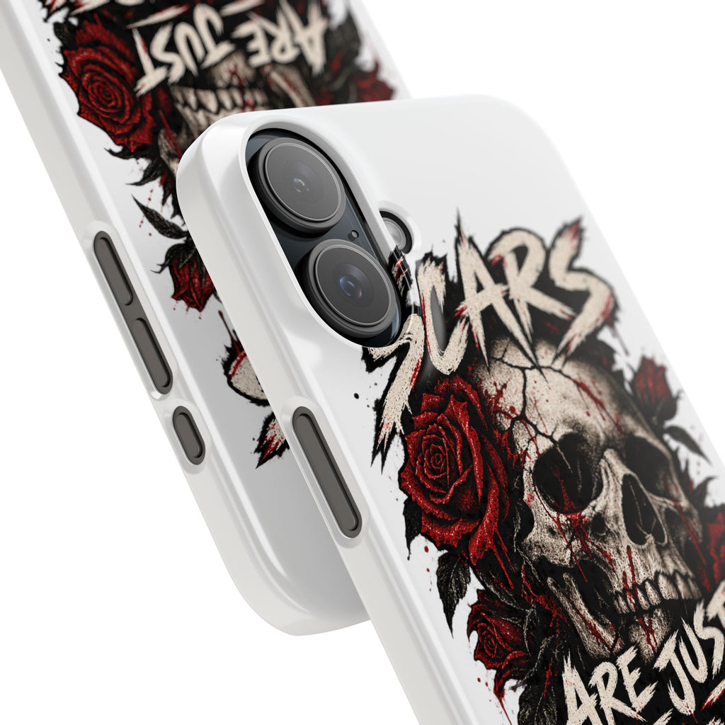 Scars Are Just Receipts Phone Case
