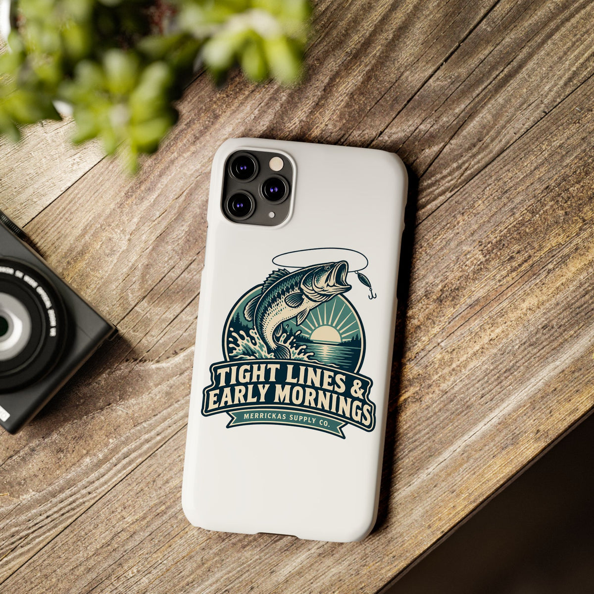 Tight Lines & Early Mornings Phone Case