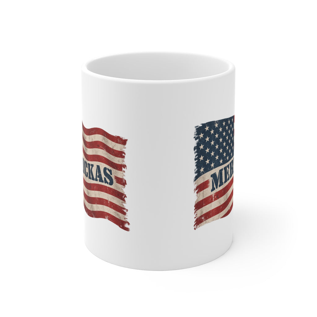 Merrickas Flag Coffee Mug 11oz