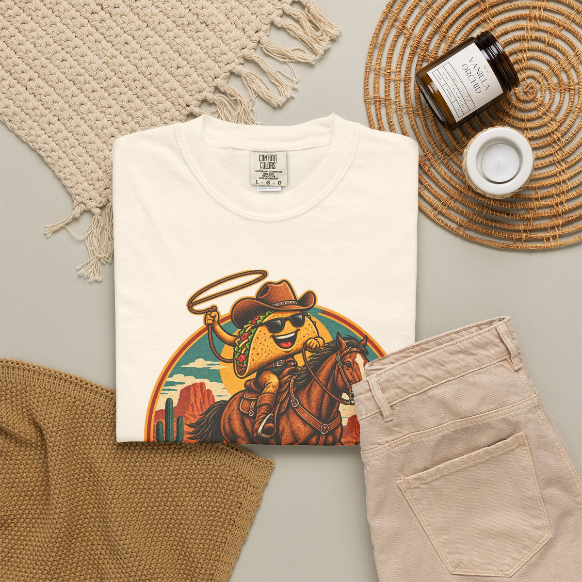 Taco Tuesday Crew Garment-Dyed Tee