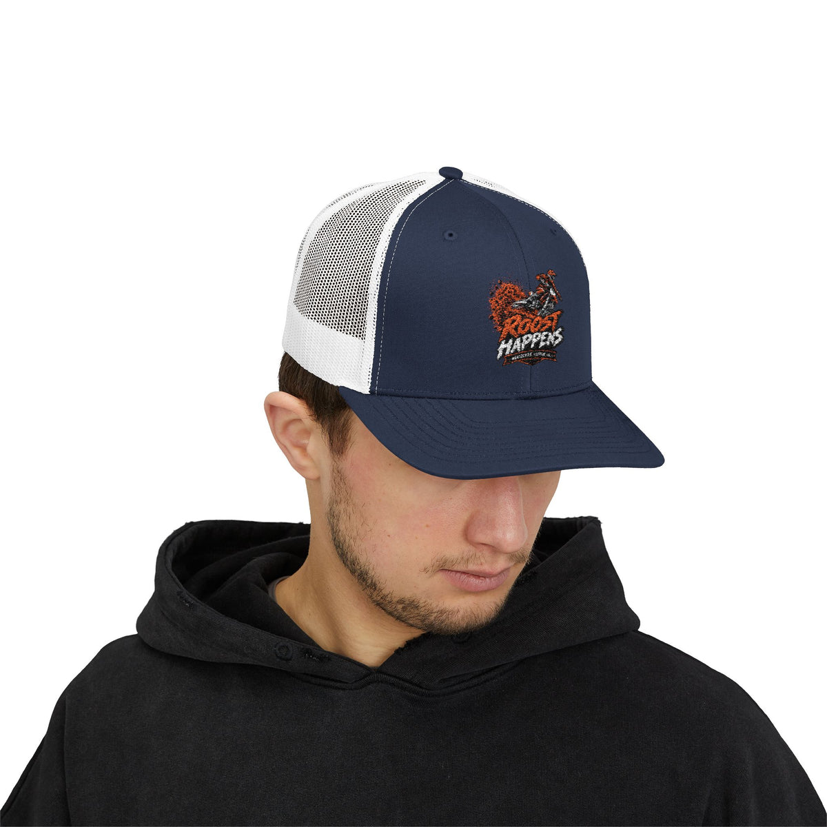 Roost Happens Snapback Trucker Hat