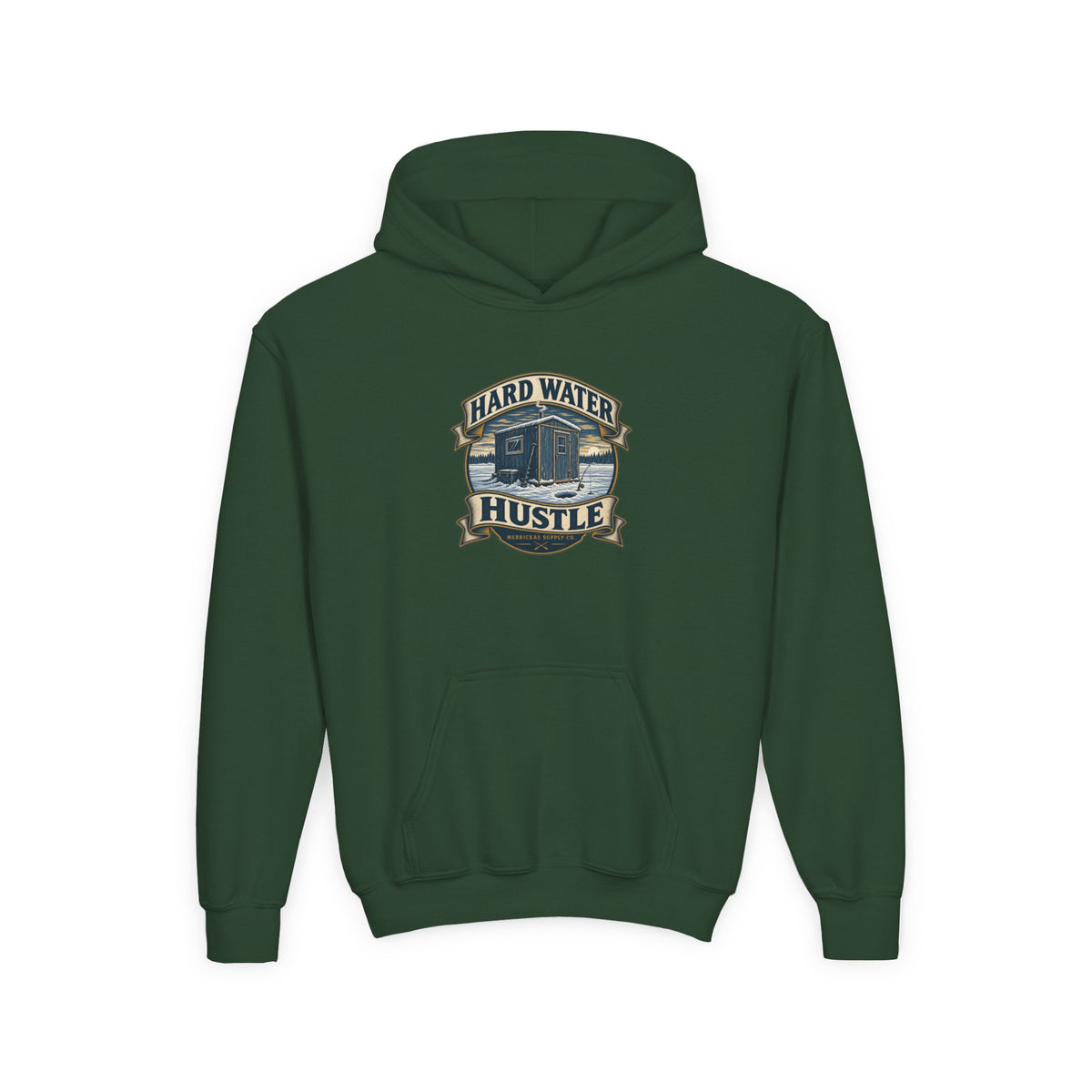 Hard Water Hustle Youth Hoodie