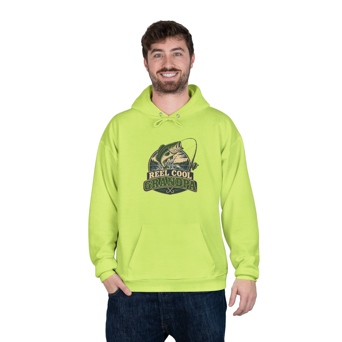 Reel Cool Grandpa Hoodie