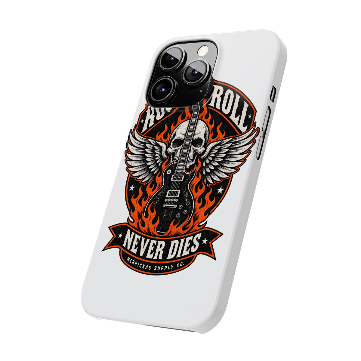 Rock N Roll Never Dies Phone Case