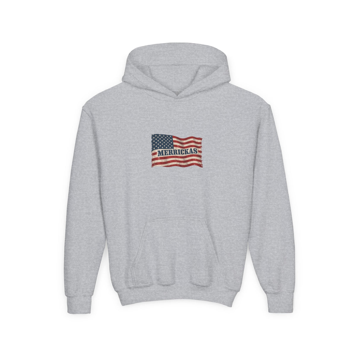 Merrickas Flag Youth Hoodie