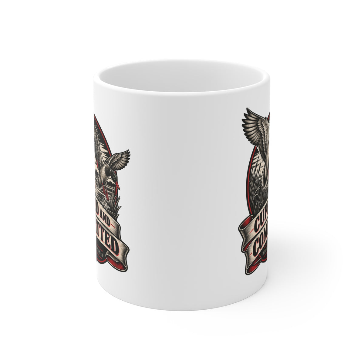 Cupped And Committed Coffee Mug 11oz