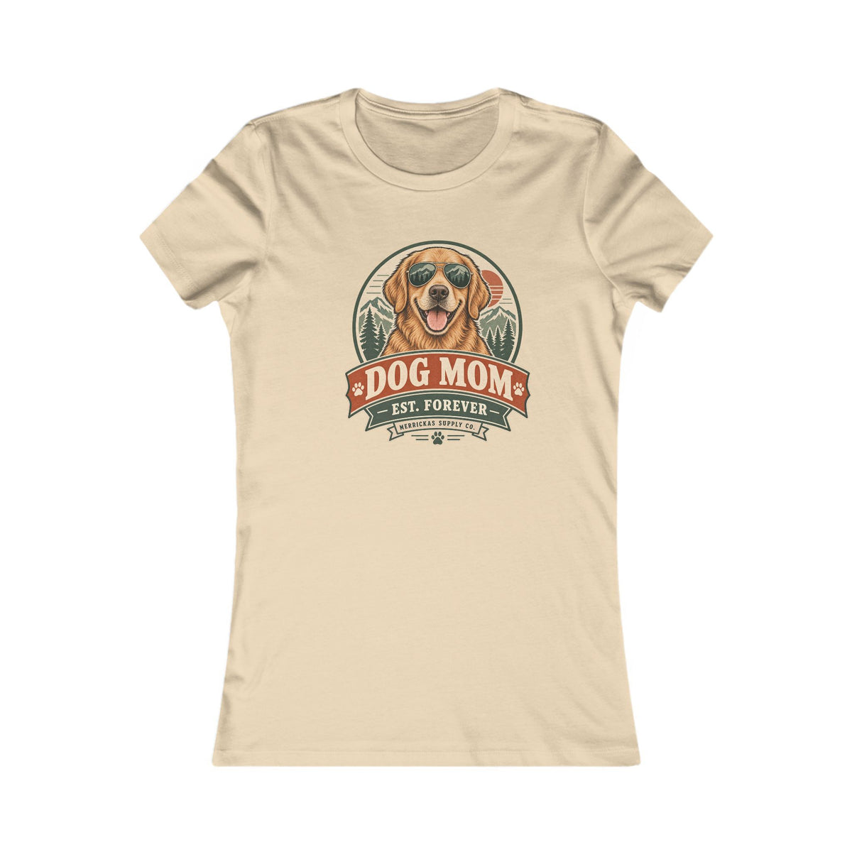 Dog Mom Est. Forever Women's Tee