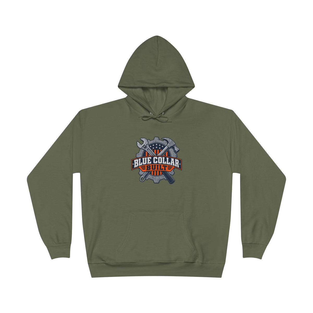 Blue Collar Built Hoodie