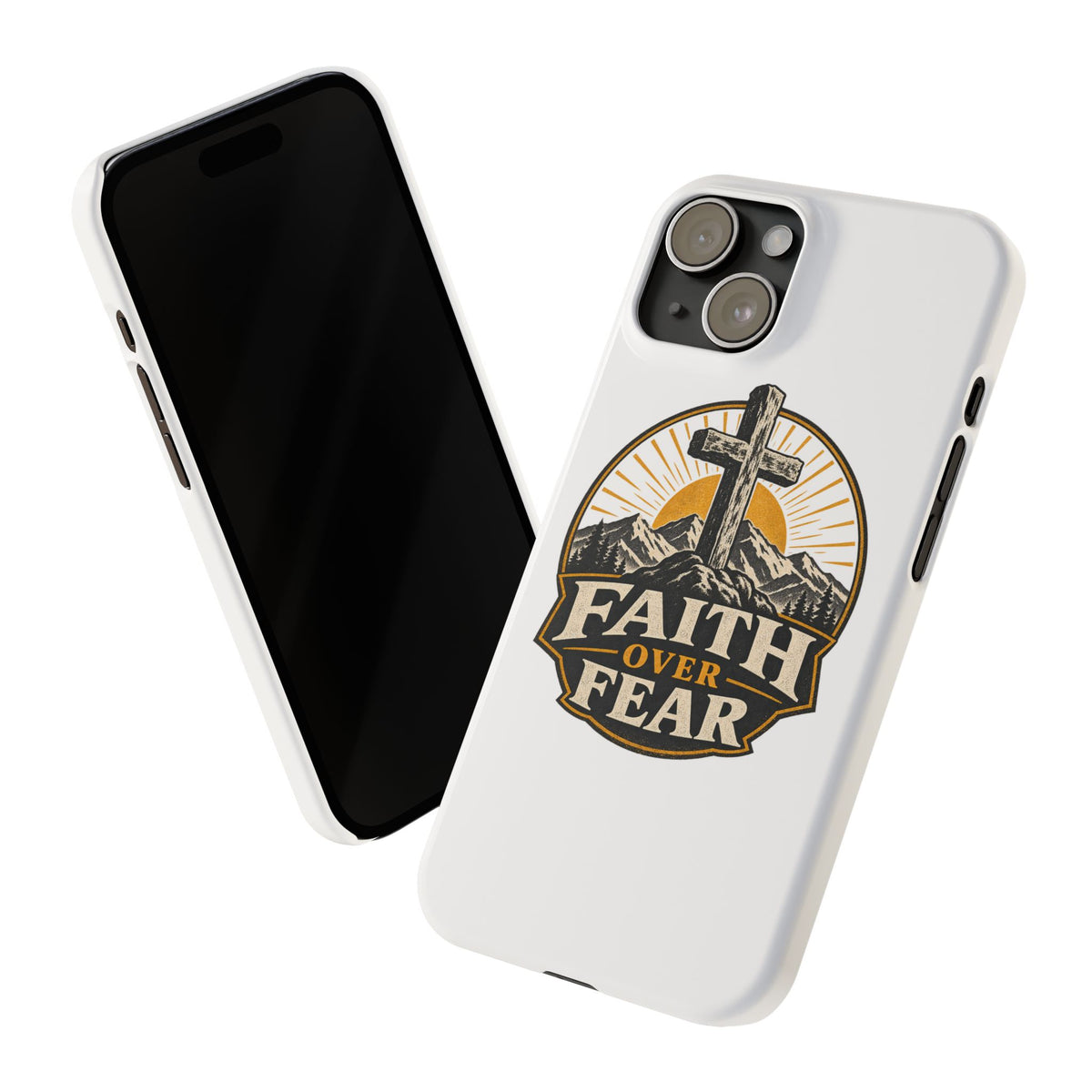 Faith Over Fear Phone Case