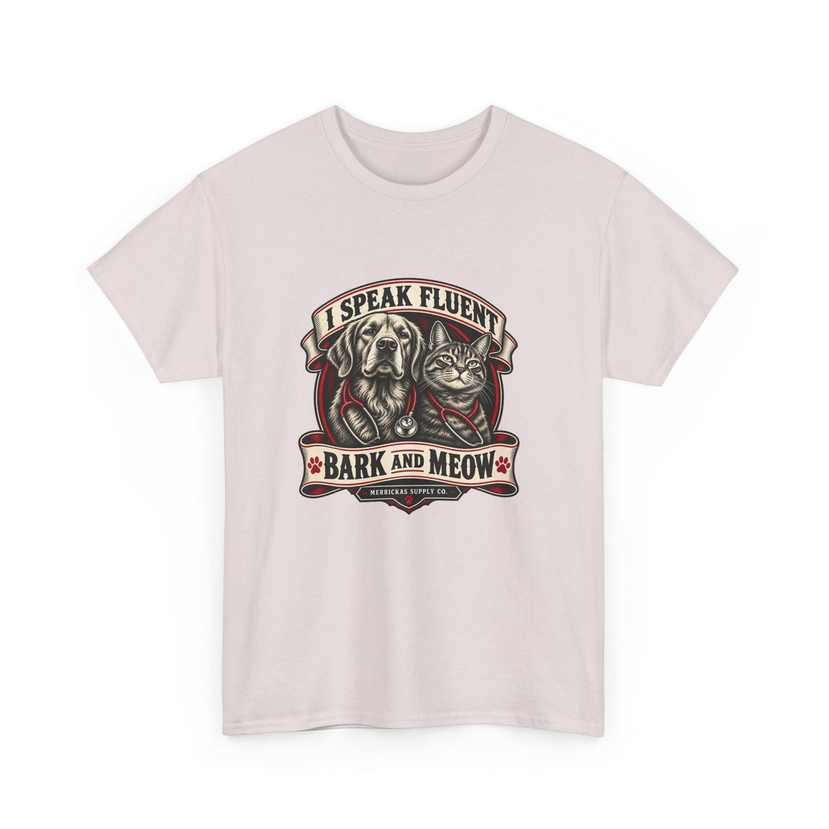 I Speak Fluent Bark And Meow Classic Tee