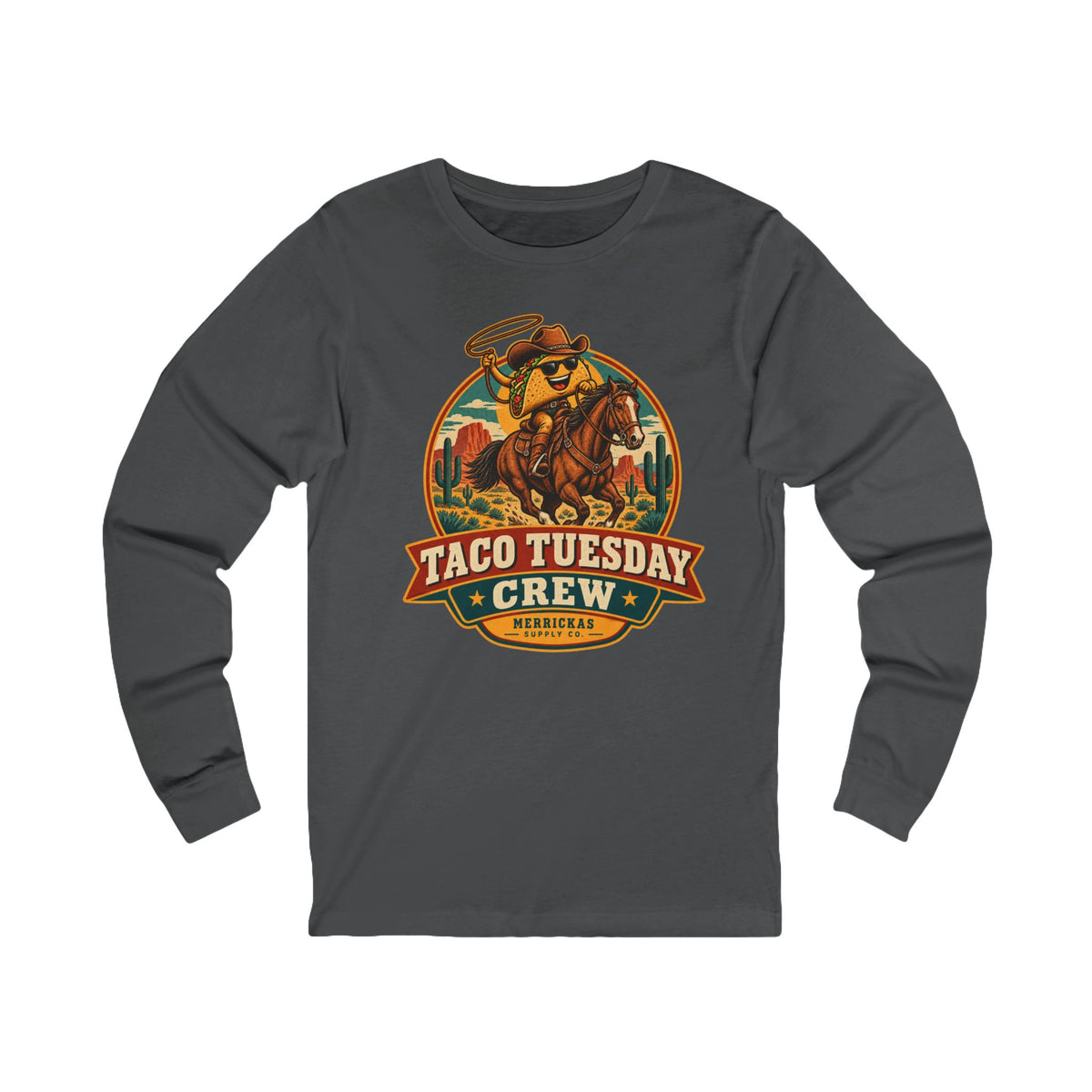 Taco Tuesday Crew Long Sleeve Tee