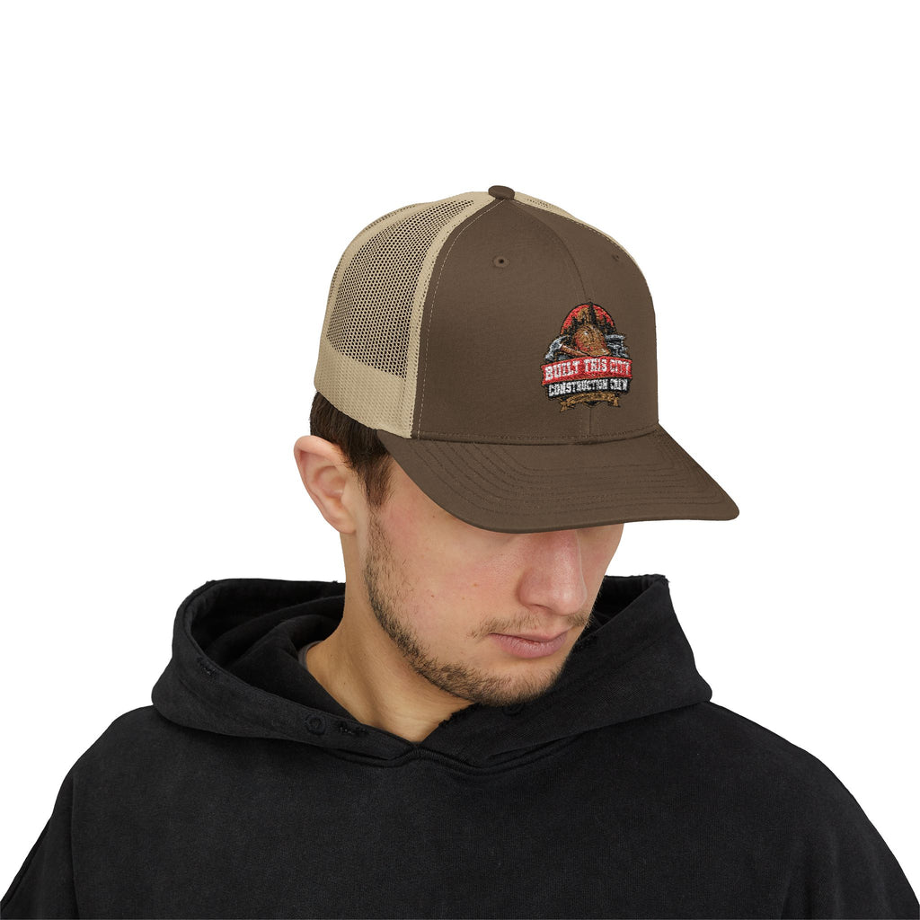 Built This City Snapback Trucker Hat
