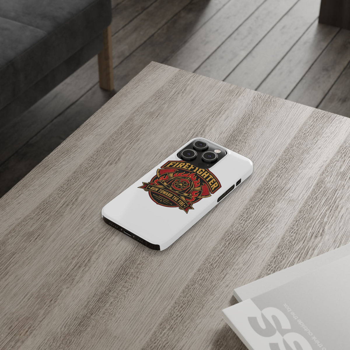 Run Toward The Fire Phone Case