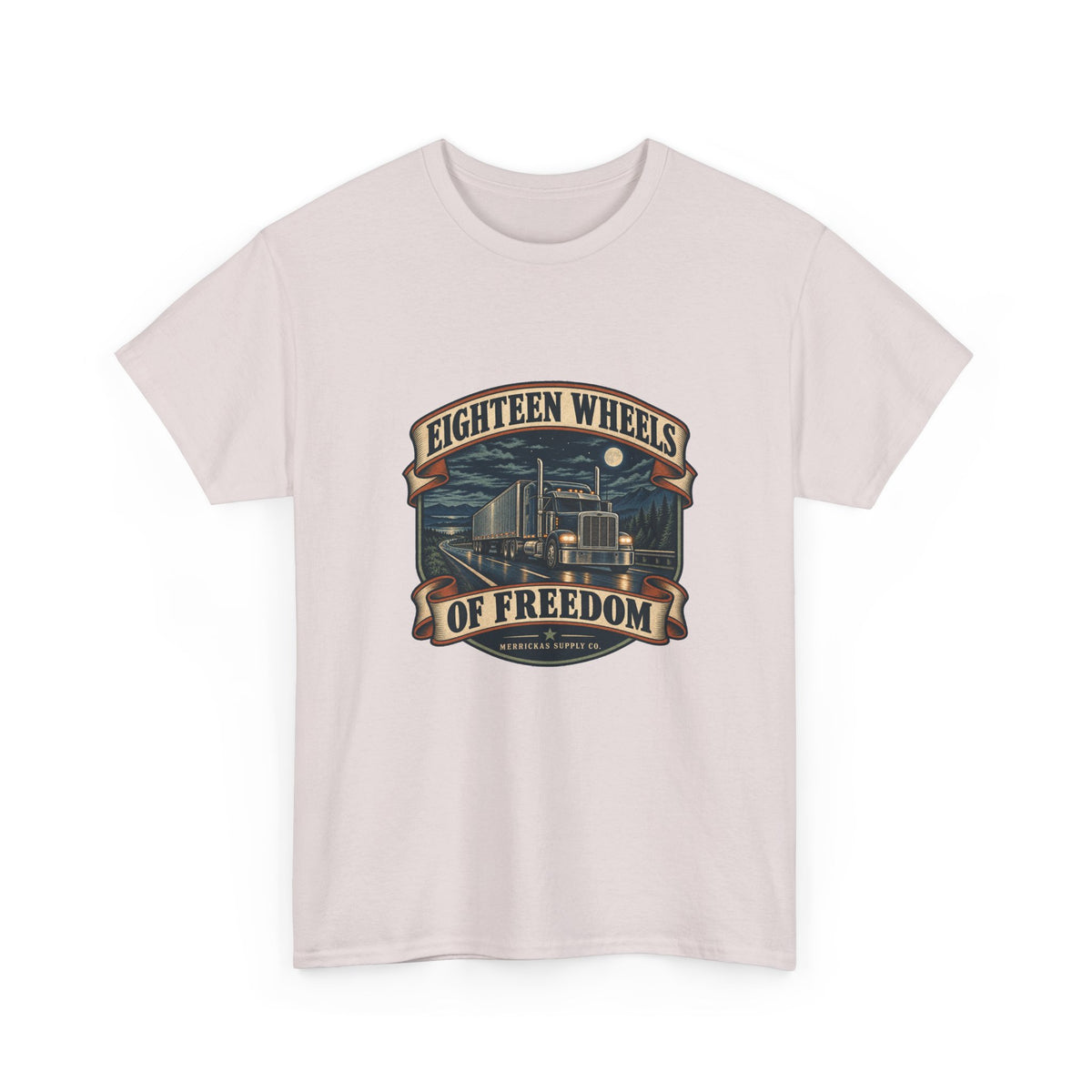 Eighteen Wheels Of Freedom Classic Tee